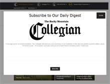 Tablet Screenshot of collegian.com